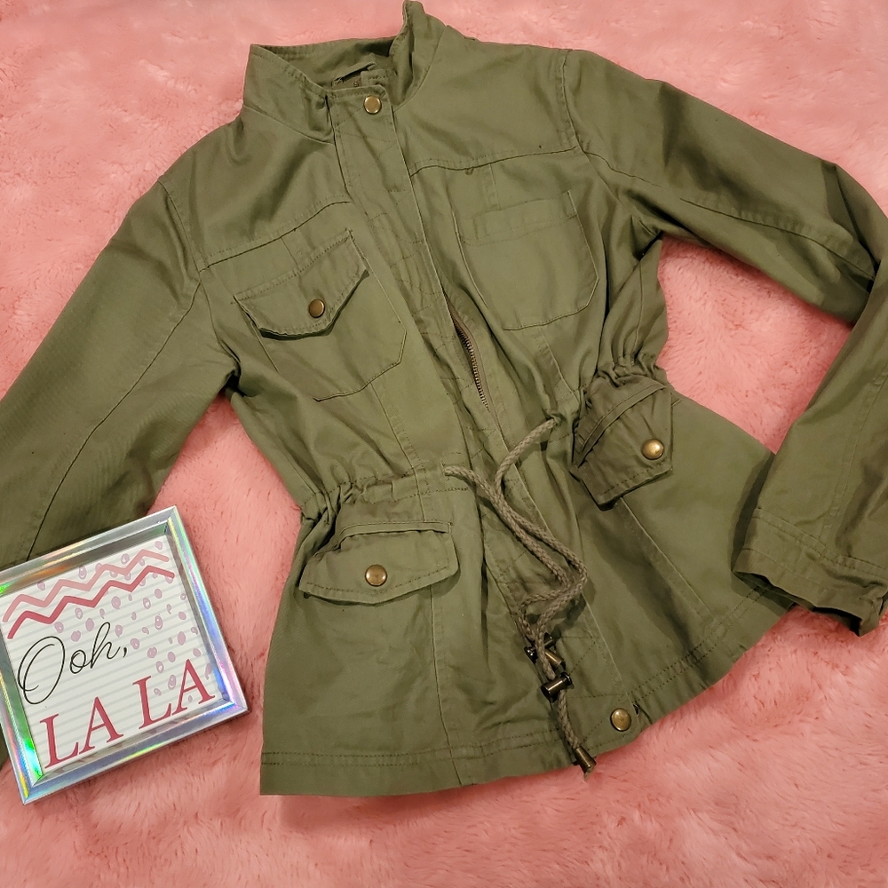 New Look Olive Utility Jacket